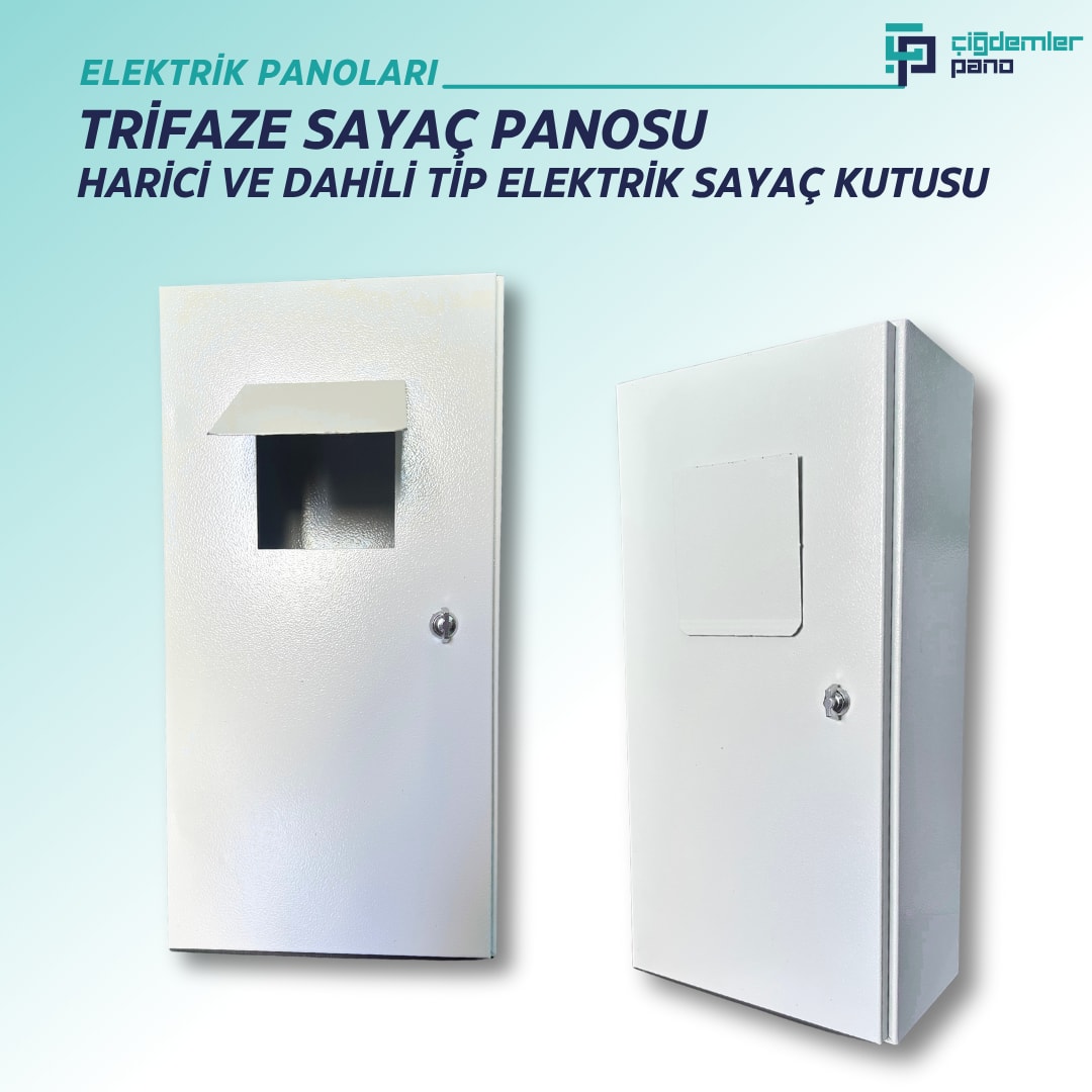 Polikarbon Trifaze Sayaç Kapağı