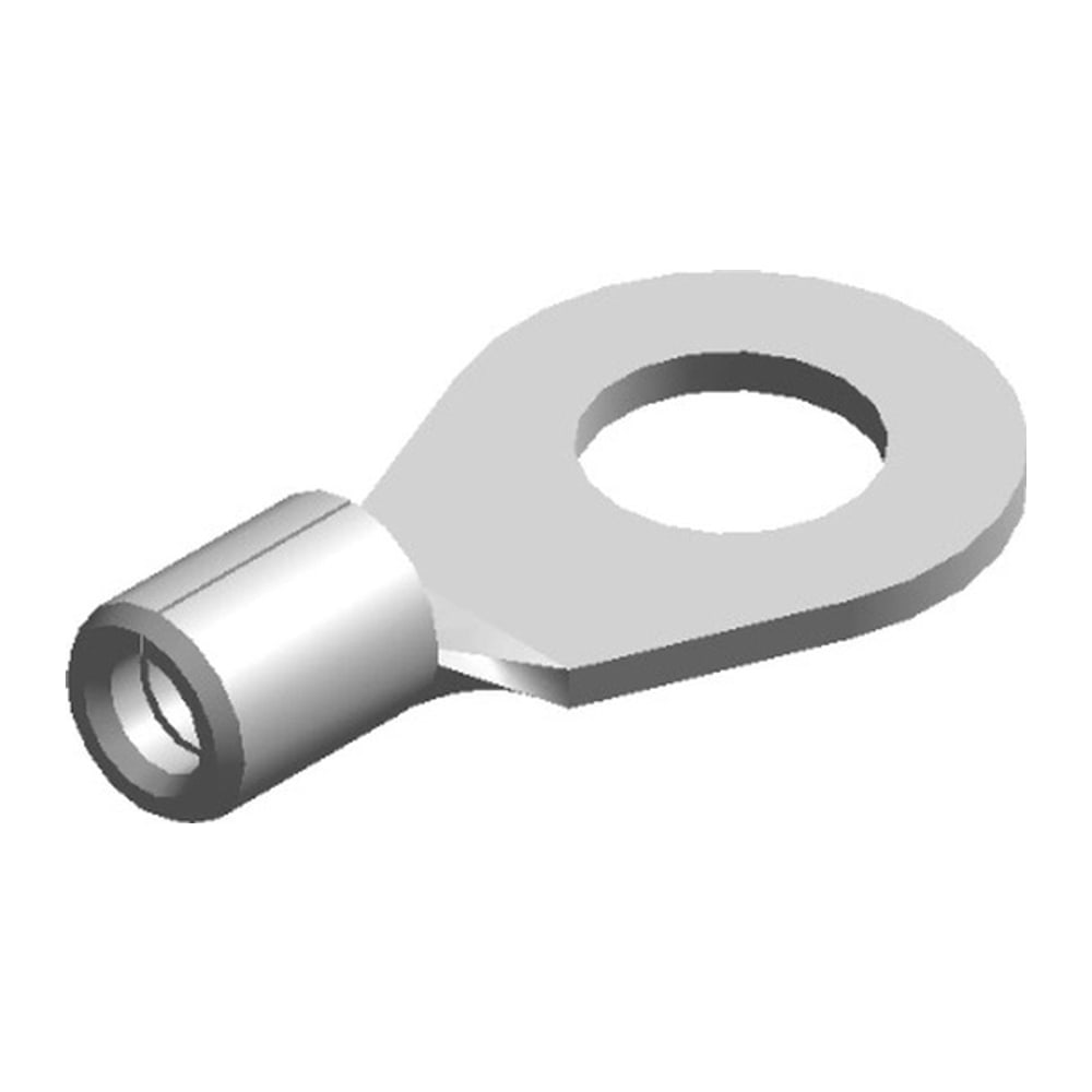 Kaynaklı Çıplak Toprak Pabucu 6 mm² M6 Kalın Tip